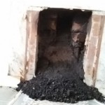 soot filled fire