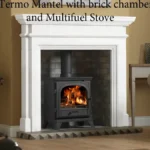 PD Termo Mantle with Grey brick Bond Chamber and Stove